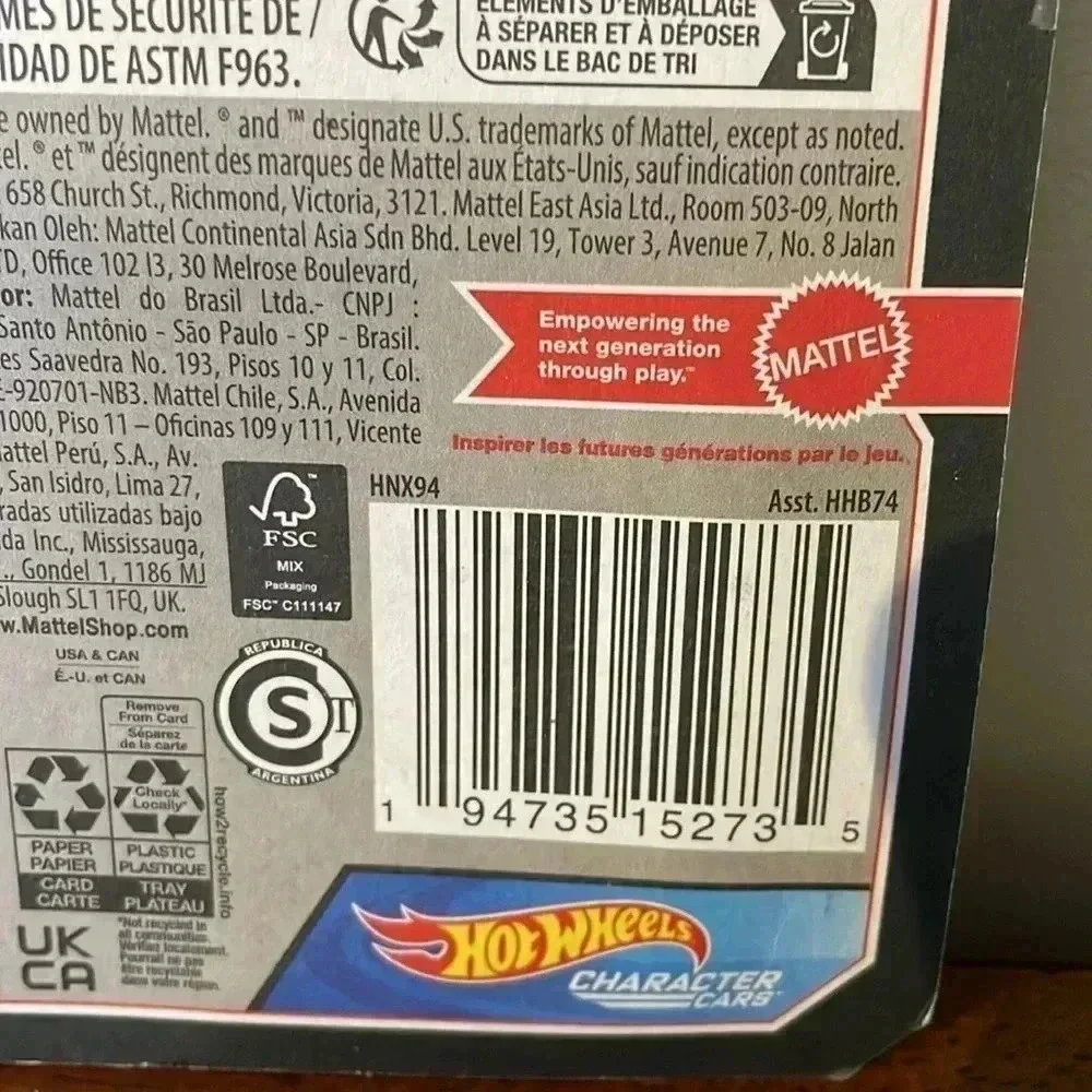Hot Wheels Character Cars The Marvels Ms Marvel NIB 2022 Mattel